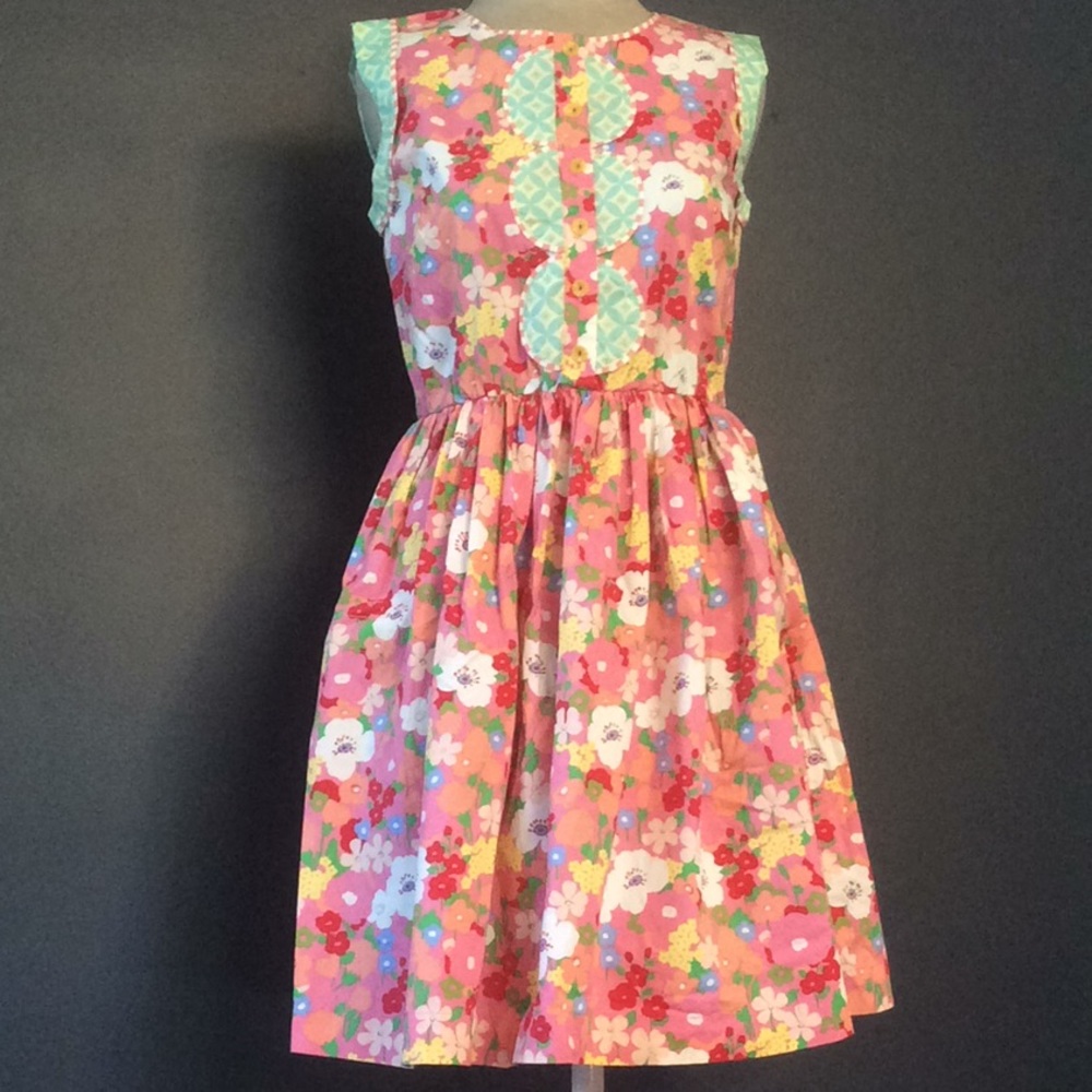 Matilda Jane Retro Floral Dress Sz S - Picture 1 of 8